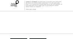 Desktop Screenshot of helalandet.com